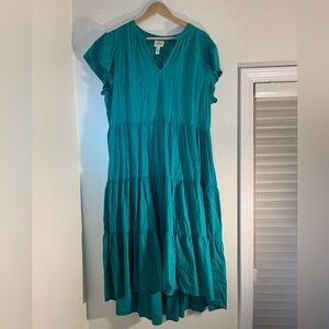 St. John's Bay Teal Dress